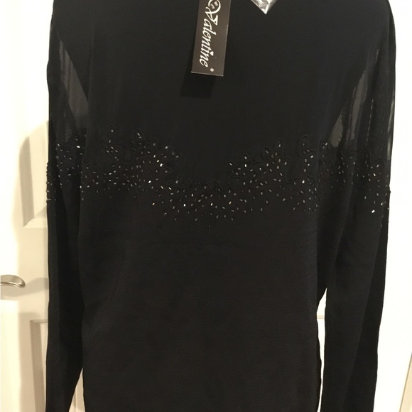 Be My Valentine Black top size XL - Picture 7 of 7